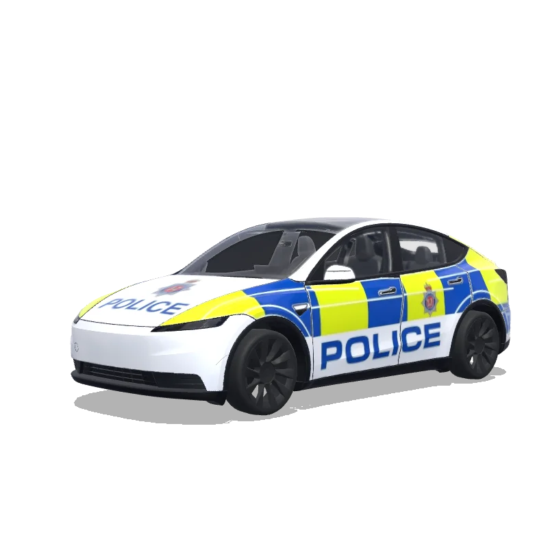 Tesla Model Y (2025+) wrap design - uk police