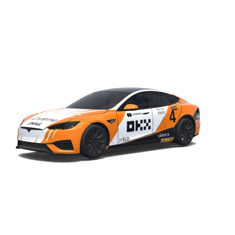 Tesla Model S wrap design - Generate a wrap design based on this reference image