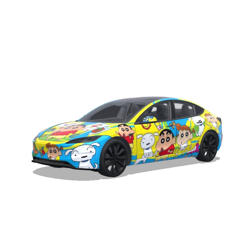 Tesla Model 3 (2024+) wrap design - 小新