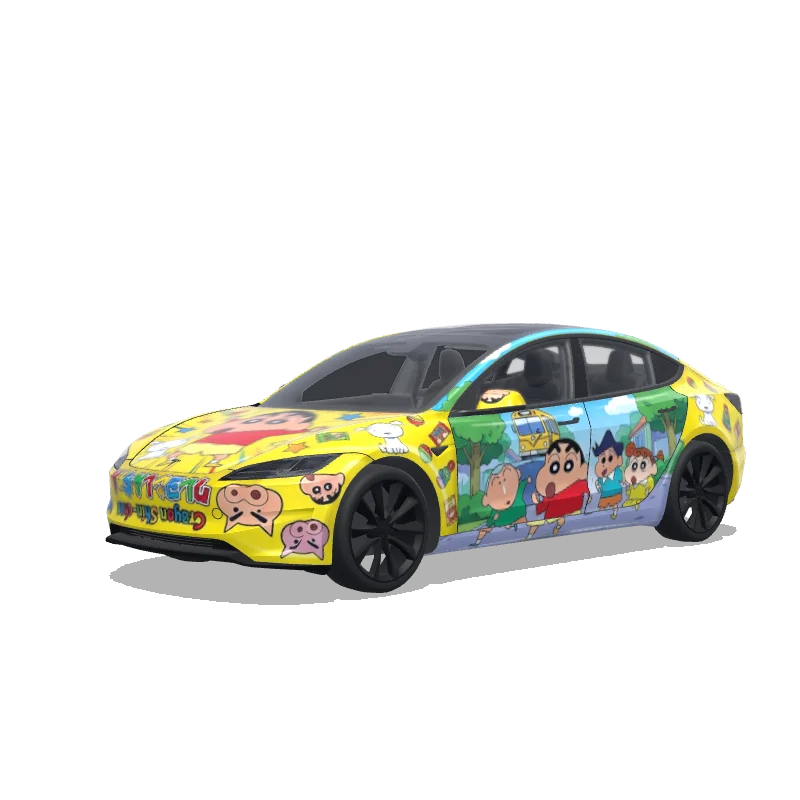 Tesla Model 3 (2024+) wrap design - 小新