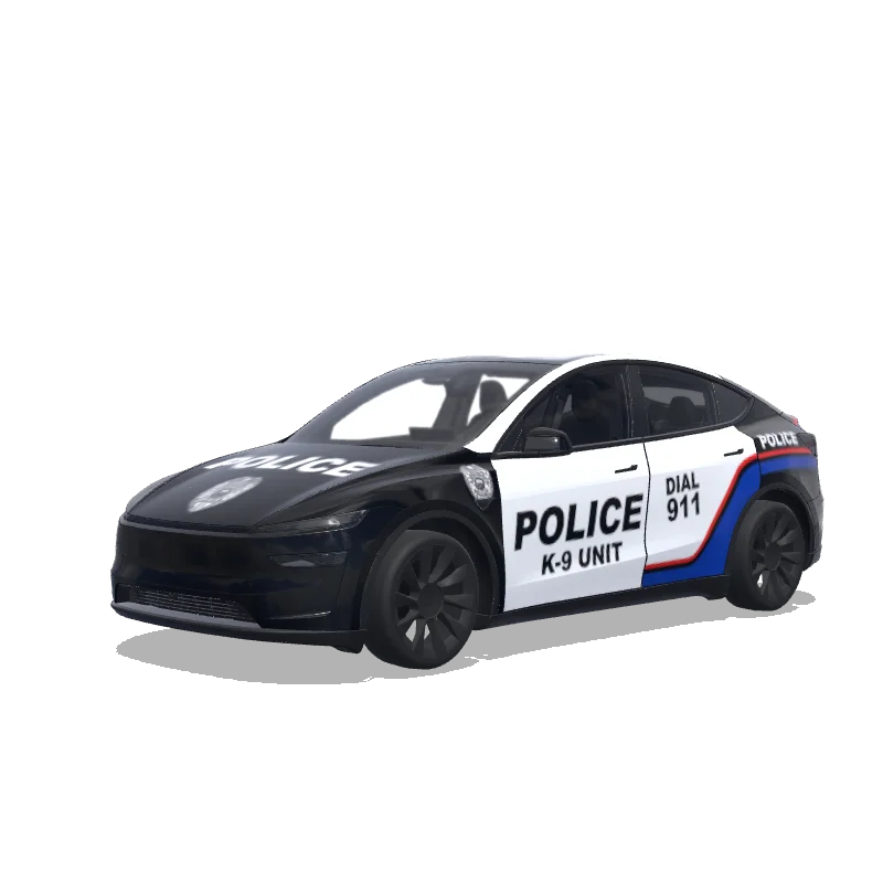 Tesla Model Y (2025+) custom wrap design - free download PNG