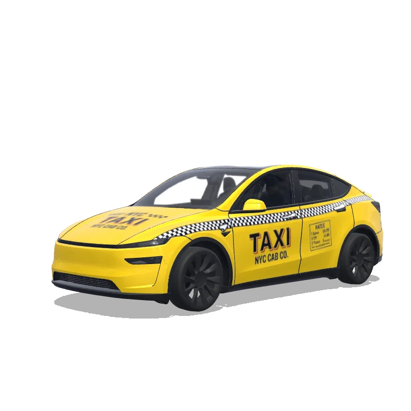 Tesla Model Y (2025+) custom wrap design - free download PNG