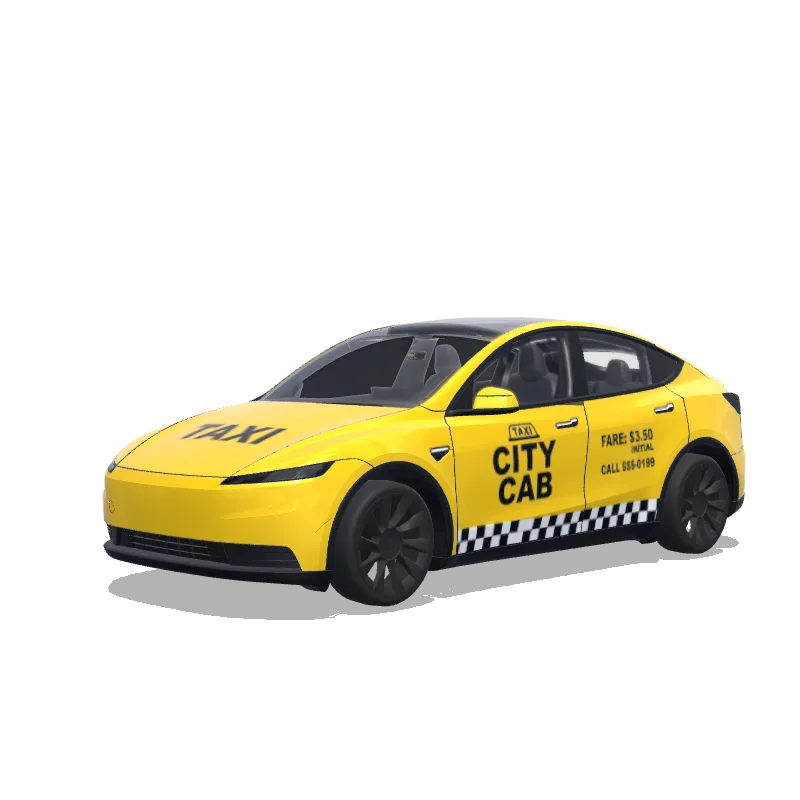 Tesla Model Y (2025+) custom wrap design - free download PNG