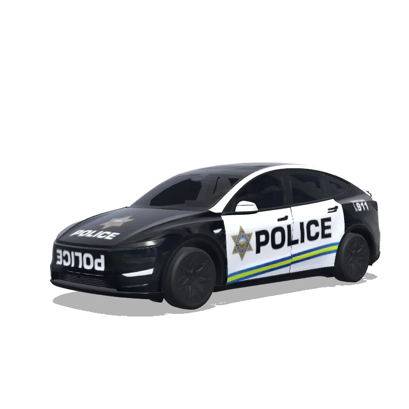 Tesla Model Y L custom wrap design - free download PNG