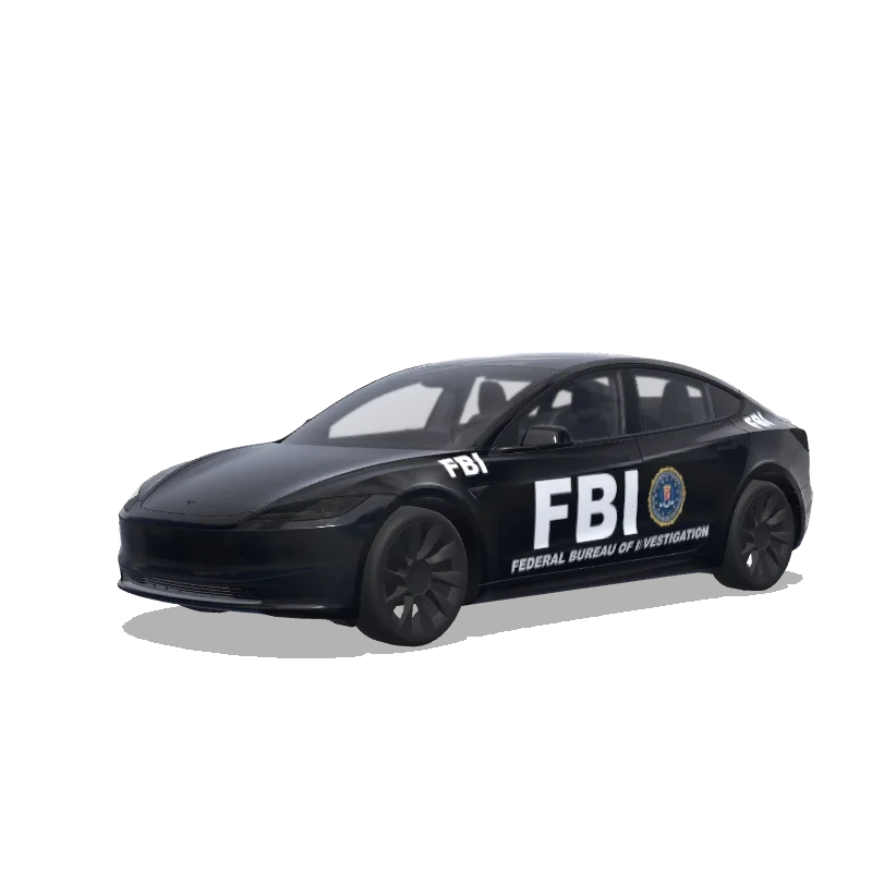 Tesla Model 3 (2024+) wrap design - fbi
