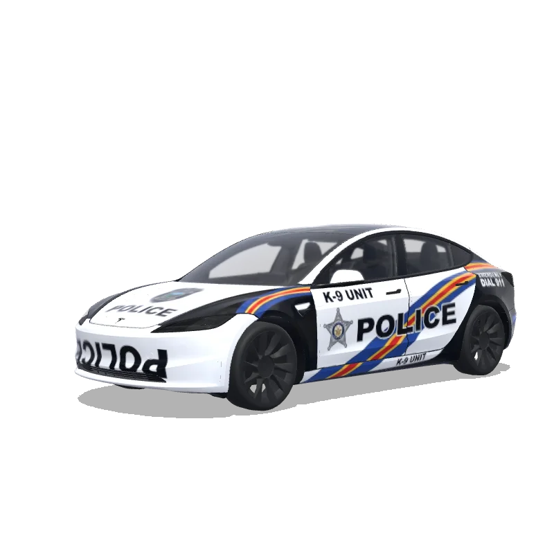 Tesla Model 3 (2024+) custom wrap design - free download PNG