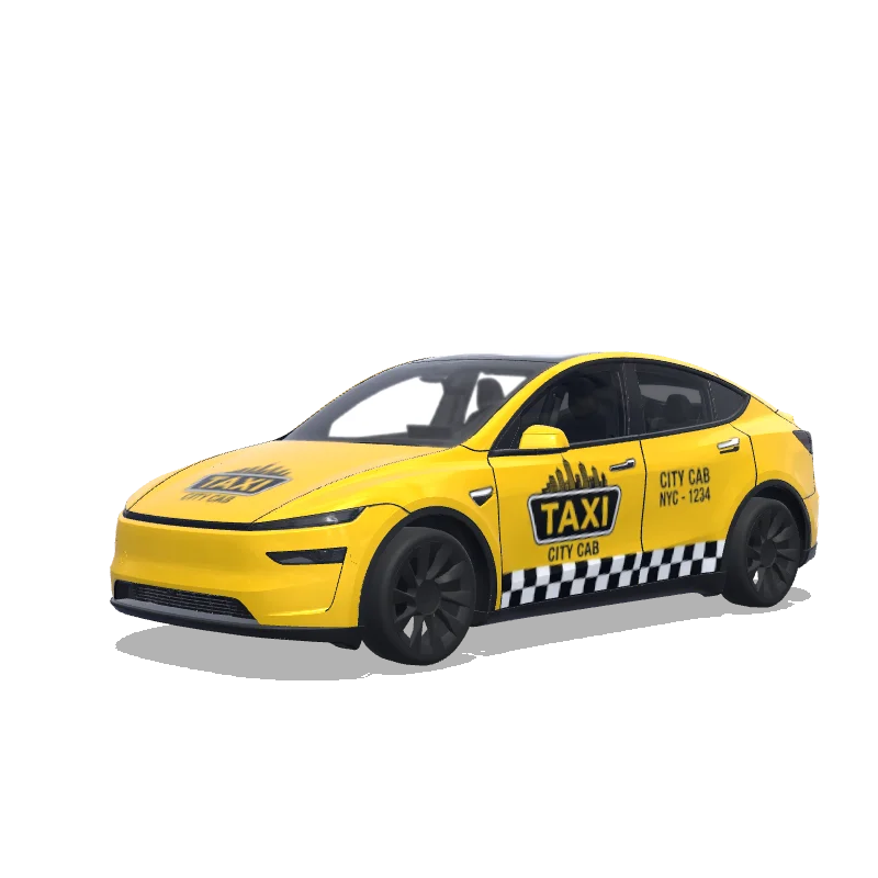 Tesla Model Y (2025+) custom wrap design - free download PNG