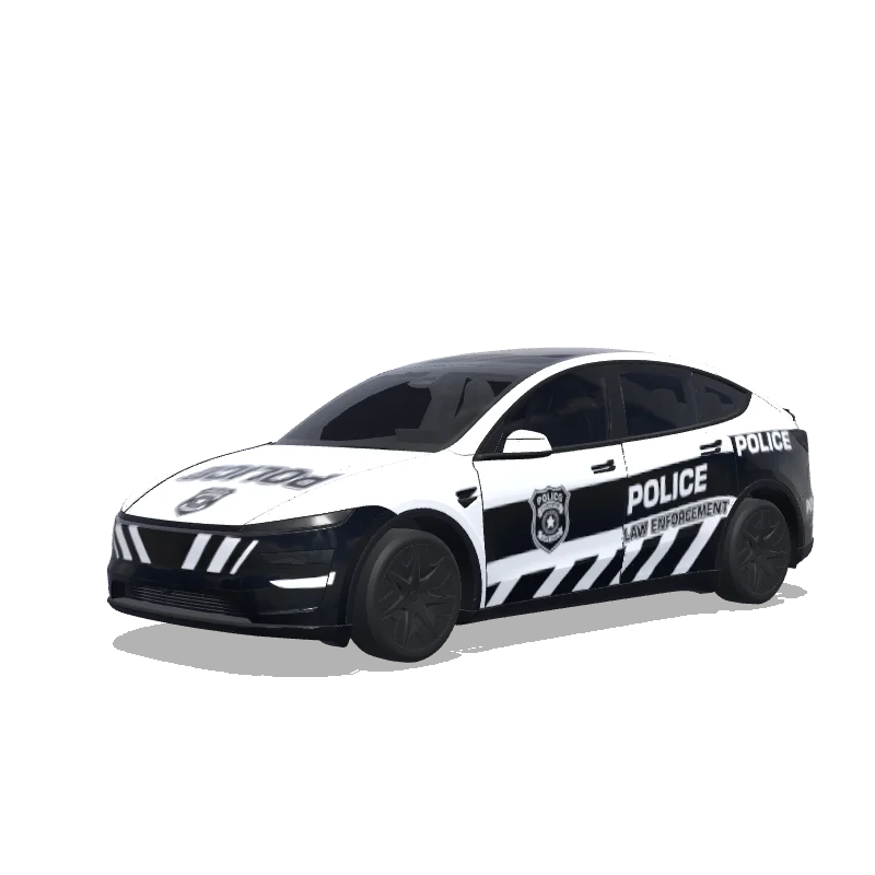 Tesla Model Y L custom wrap design - free download PNG