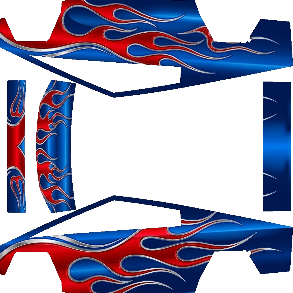 Tesla Cybertruck wrap design - Generate a wrap design based on this reference image