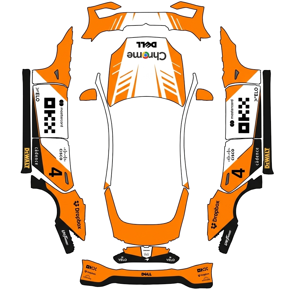 Tesla Model S wrap design - Generate a wrap design based on this reference image