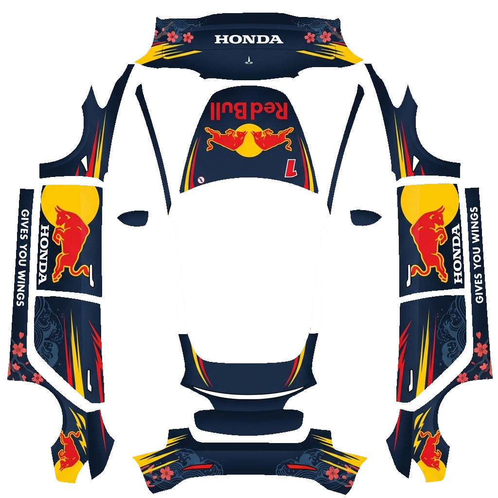 Tesla Model 3 wrap design - Red Bull Racing unveils stunning RB21 livery for 2025 Suzuka GP
